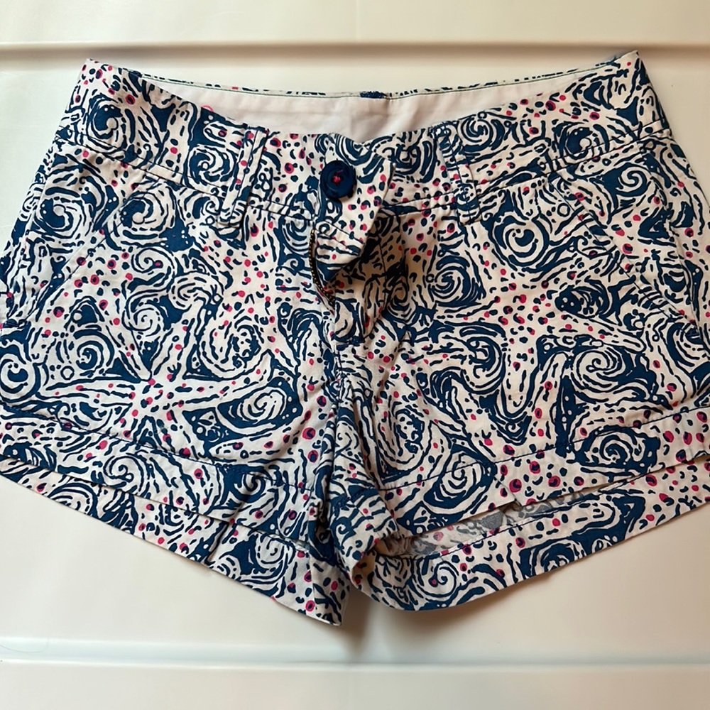 Lily Pulitzer Walsh shorts size 0